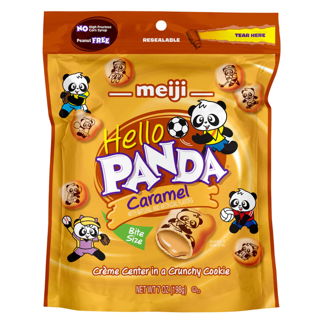 meiji Hello Panda Caramel 7oz