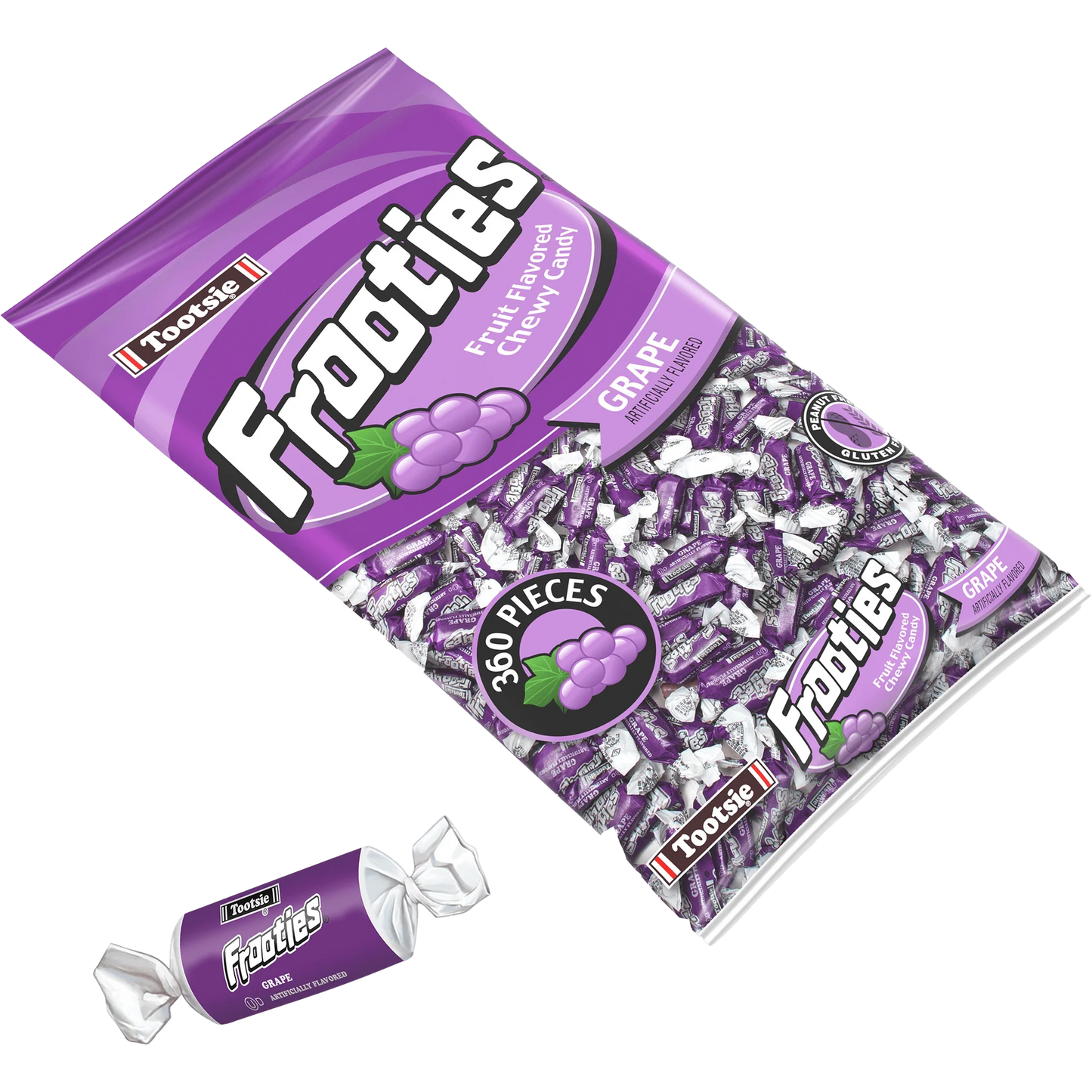 Tootsie Frooties, Grape 5-pound bag