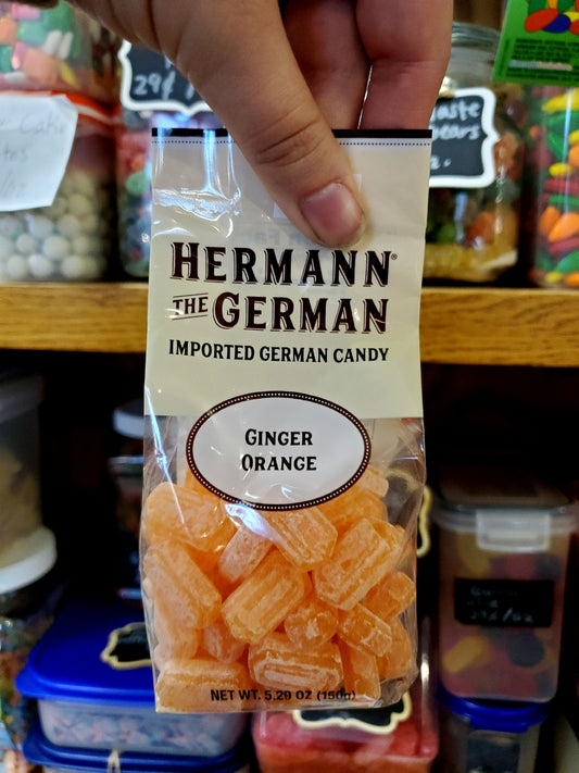 Herman the German Ginger & Orange Candy