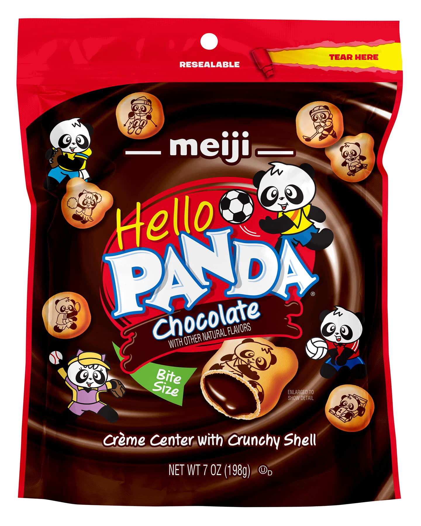 meiji Hello Panda Chocolate 7oz
