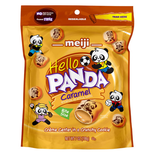 meiji Hello Panda Caramel 7oz