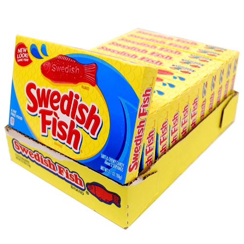 Red Swedish Fish Original Theater Box
