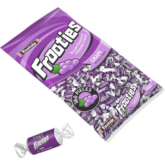 Tootsie Frooties, Grape 5-pound bag