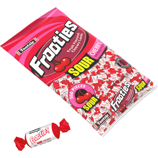 Tootsie Frooties, Sour Cherry, 5-pound bag