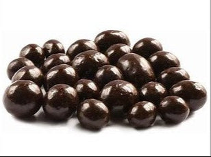Dark chocolate covered coffee beans, 3-ounce package