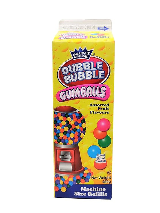 Dubble Bubble Gumball Machine refill carton