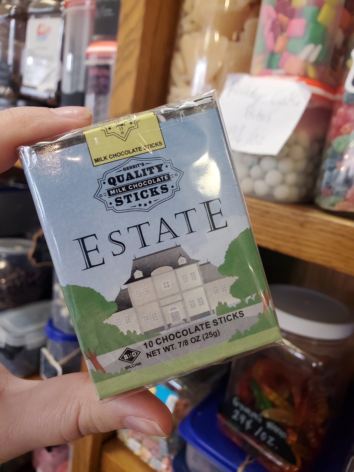 Estate Quality Milk Chocolate Sticks